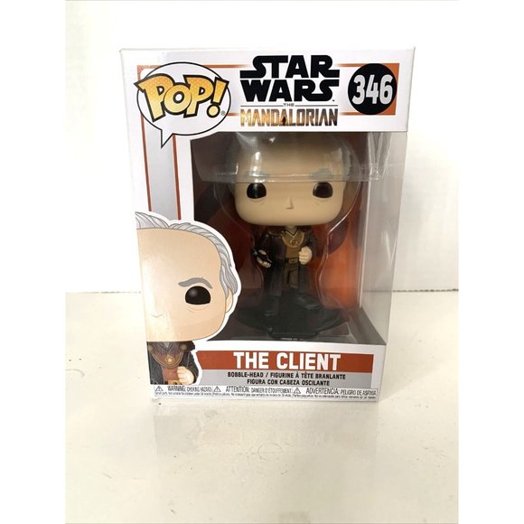 The Client POP Vinyl Figure #346  Funko - Star Wars The Mandalorian New - Picture 1 of 4